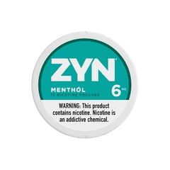 Nicotine Pouches ZYN Menthol (15 Pouches 6mg)